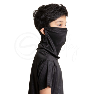 Defender Turtle Neck Black MaskTee