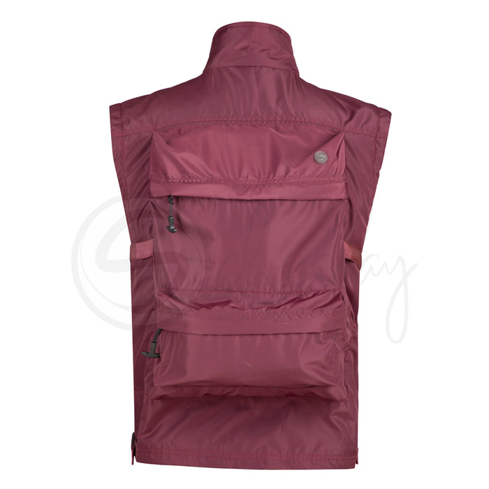 Maroon JackPack Jacket and Backpack Core Functionality