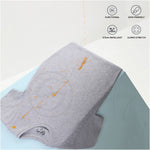 Melange Grey Crew Neck Zero Stain 100 Percent Cotton T shirt