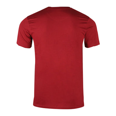 Solid Maroon Crew Neck Zero Stain 100 Percent Premium Cotton T shirt