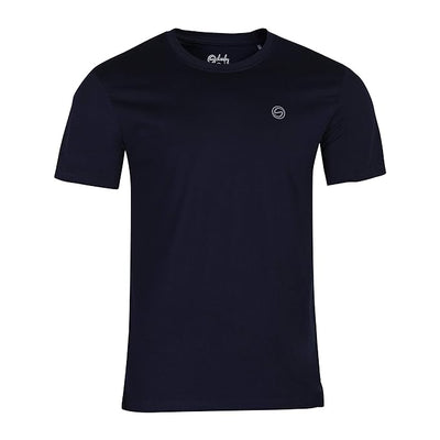 Stain Repeller Solid Navy Blue Tee