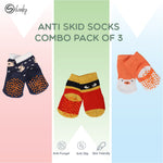 Anti-Slip Grips Infant Socks combo 1